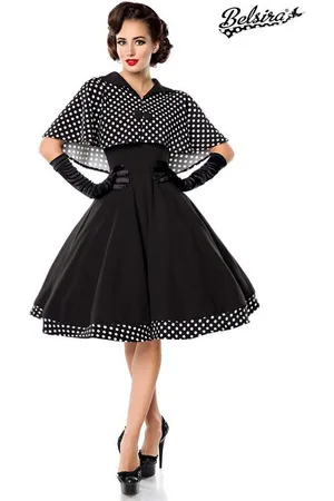 Belsira Trachtenkleid Swing-Kleid mit Cape - (4XL,3XL) - Verkäufer: Angela Line