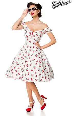 Belsira Trachtenkleid Schulterfreies Kleid - (3XL,4XL) - Verkäufer: Angela Line