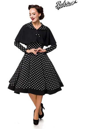 Belsira Trachtenkleid SWING-KLEID MIT CAPE - (2XL,3XL,4XL,L,M,S) - Verkäufer: Angela Line