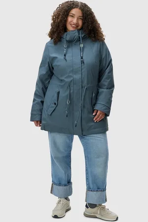 Ragwear Wintermantel Monadis Rainy II Intl. sportlicher, wasserdichter Parka für den Winter