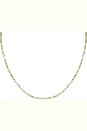 CHRIST Collier Herren-Kette 375er Gelbgold, 375er Weißgold - Verkäufer: Juweliere und Uhrmacher seit 1863 GmbH
