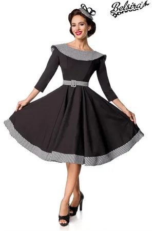 Belsira Trachtenkleid - Premium Vintage Swing-Kleid - (2XL,3XL,L,M,S,XL) - Verkäufer: Angela Line