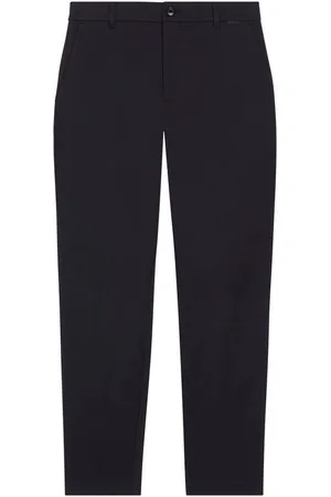 Calvin Klein Chinohose SATEEN STRETCH TAPERED mit Logoprägung