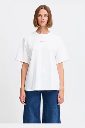 Ichi T-Shirt IXBEXI SS2 stylisches T-Shirt mit Print - Verkäufer: meinemarkenmode