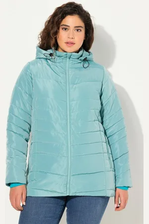 Ulla Popken Steppjacke HYPRAR Steppjacke Kapuze wasserabweisend recycelt - Verkäufer: Popken Fashion Group