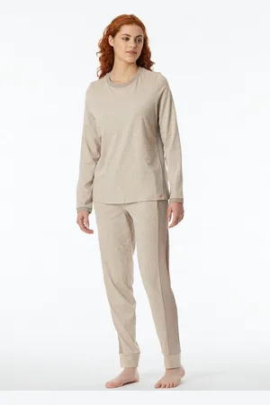 Schiesser Pyjama "Casual Nightwear" (2 tlg) mit lässigem Loose-Fit-Schnitt