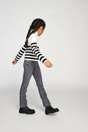 ONLY Bootcut-Jeans KOGBLUSH MID FLARED DNM DIA0918 (1-tlg) High Waist - Verkäufer: Familiennestkindermode