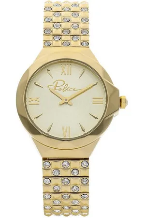 Police Quarzuhr Uhr Agra 16072BSG/22M Gold/Gold - Verkäufer: Modivo_de
