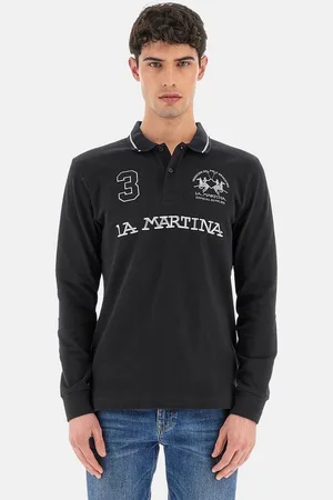 La Martina Poloshirt Shirt Langarm-Poloshirt regular fit Urbe mit (1-tlg., 1) - Verkäufer: fashioncore