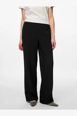Pieces® Anzughose PCBOSELLA HW WIDE PLAIN PANT NOOS