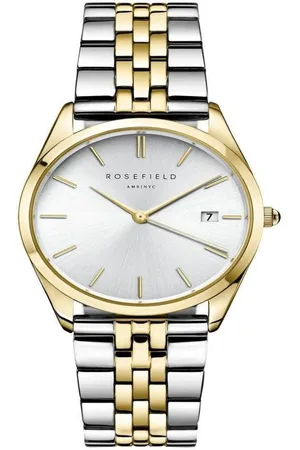 ROSEFIELD Quarzuhr Damenuhr Ace Silber Gold Bicolor ACSGD-A01 - Verkäufer: JUWELSTORE.de