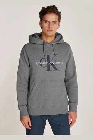 Calvin Klein Kapuzensweatshirt SEASONAL MONOLOGO REGULAR HOODIE mit Logodruck und Stickerei