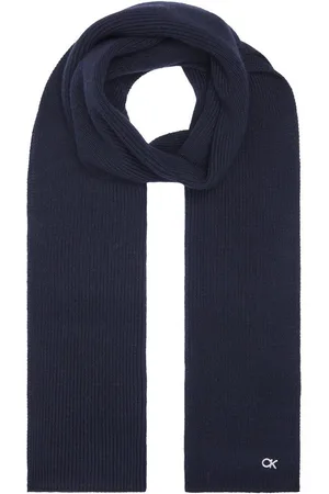 Calvin Klein Schal CK METAL CHUNKY RIB HW SCARF, mit Logozeichen