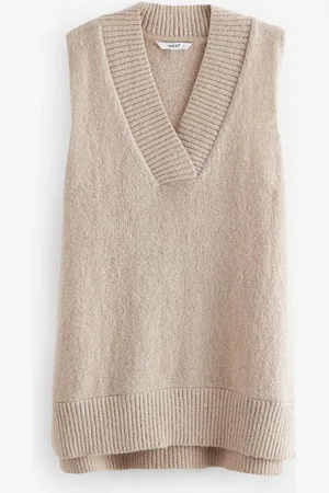 Next Stricktop Weiches, gemütliches Tanktop mit V-Ausschnitt (1-tlg) - Verkäufer: Germany GmbH