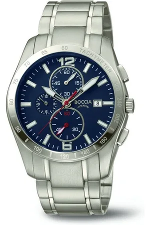 Boccia Chronograph Herren Uhr 3767-03 Titan Chronograph, (1-tlg) - Verkäufer: Juwelier-Bacak