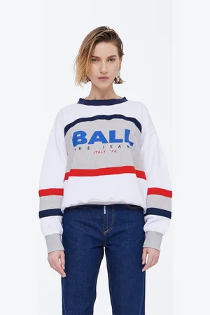 Ball Rundhalspullover BALUCA SWEAT modisches Sweatshirt mit Logo-Print - Verkäufer: meinemarkenmode