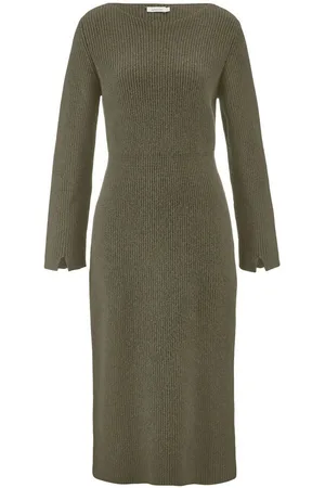 hessnatur Strickkleid aus reiner Bio-Baumwolle und Schurwolle (1-tlg) - Verkäufer: