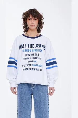 Ball Rundhalspullover BAREBELLION SWEAT lässiges Sweatshirt mit Print - Verkäufer: meinemarkenmode