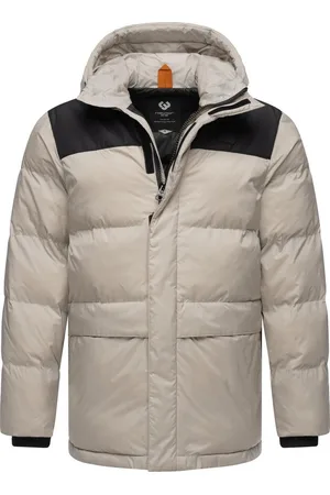 Ragwear Steppjacke Mikkesh Sportliche Herren Winterjacke mit Kapuze