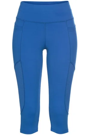 FAYN SPORTS 3/4-Leggings Train Slim Cropped mit atmungsaktiven Einsätzen
