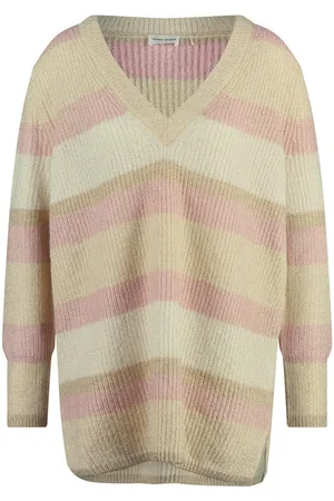 Gerry Weber Rundhalspullover Longpullover mit Blockstreifen - Verkäufer: E- Digital GmbH