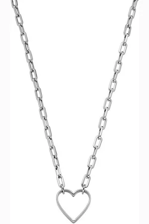 liebeskind Kette mit Anhänger Schmuck Geschenk Edelstahl Halskette Herz, LJ-0349-N-45