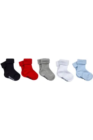 HUGO BOSS Socken Boss Baby Söckchen 5er Set mehrfarbig tolles Geschenk Taufe Geburt - Verkäufer: coolkids-store