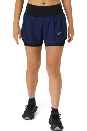 Asics Trainingsshorts ROAD ALL OVER PRINT 2-N-1 3.5IN SHORT MIDNIGHT - Verkäufer: Sport Hübner