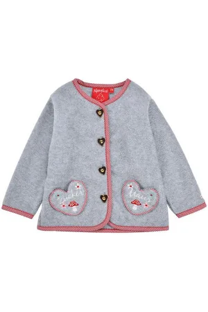 BONDI Strickjacke Baby Mädchen Fleecejacke 