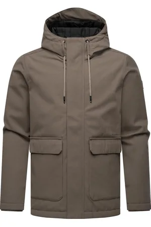 Ragwear Winterjacke Mr Them stylische Herren Outdoorjacke mit großer Kapuze