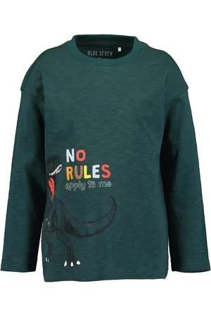 Blue Seven Langarmshirt Jungen Langarmshirt T-Rex tanne (1-tlg) - Verkäufer: nettibeck