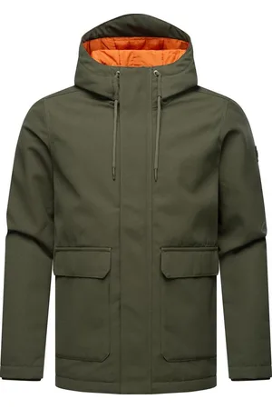 Ragwear Winterjacke Mr Them stylische Herren Outdoorjacke mit großer Kapuze
