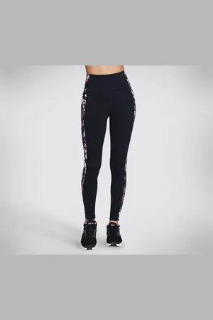 Skechers Funktionstights BLACK FLORAL