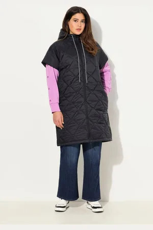 Ulla Popken Steppweste HYPRAR Steppweste Tunnelzug 2-Wege-Zipper recycelt - Verkäufer: Popken Fashion Group