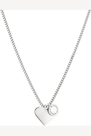 liebeskind Kette mit Anhänger Schmuck Geschenk Edelstahl Halskette Herz, LJ-0503-N-45, LJ-0811-N-45