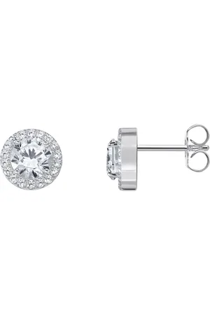 Thomas Sabo Paar Ohrstecker Schmuck Silber 925 Ohrringe Halo, H2304-051-14, mit Zirkonia (synth)