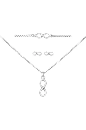 ALEXANDER YORK Schmuckset INFINITY, 5-tlg., 925 Sterling Silber - Verkäufer: