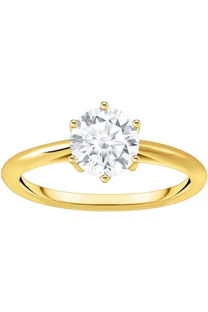 Thomas Sabo Fingerring Schmuck Silber 925 Ring Solitär, TR2474-051, TR2474-414, mit Zirkonia (synth)