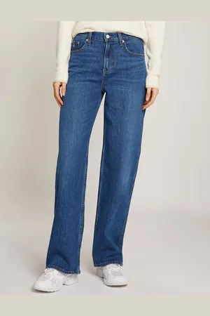 Tommy Hilfiger Loose-fit-Jeans Betsy Mid Rise mit Logo-Badge