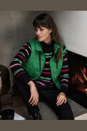 HAJO Rollkragenpullover Pullover mit halsfernem Rollkragen Multicolor Ringel - Verkäufer: Mode