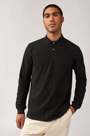 Next Langarm-Poloshirt Langärmeliges Pikee-Poloshirt (1-tlg) - Verkäufer: Germany GmbH