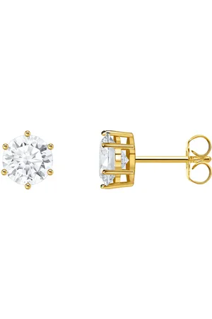 Thomas Sabo Paar Ohrstecker Schmuck Silber 925 Ohrringe Solitär, H2300, mit Zirkonia (synth)