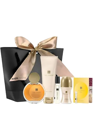 Avon Eau de Parfum Damen FAR AWAY Neue Spray 50 ml, Taschenspray, Körperlotion, Deoroller, 6-tlg., Geschenkset, orientalisch, blumig, Pflege, Duftgeschenk - Verkäufer: Cultzen