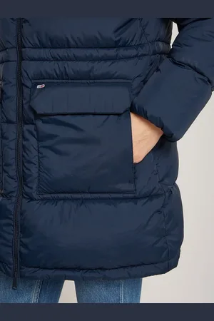 Tommy Hilfiger Steppjacke TJW MIDI ASPEN PUFFER mit Logostickerei