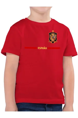 Shirtracer T-Shirt Spanisches Trikot Wappen, España mit Stolz, Spanien Fan-Motiv (1-tlg) 2026 Fussball WM Fanartikel - Verkäufer: