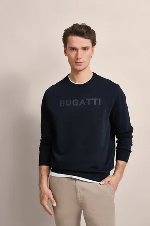 Bugatti Sweatshirt mit 3-D-Print