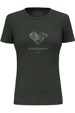 Salewa Funktionsshirt PURE HEART DRY W T-SHIRT dark olive - Verkäufer: Sport Ehnert