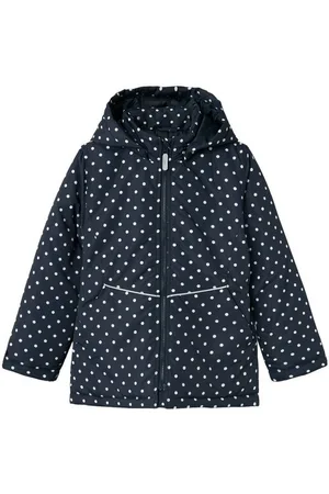NAME IT Outdoorjacke NKFMAXI JACKET AOP mit reflektierenden Details