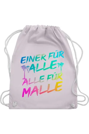 Shirtracer Turnbeutel Einer für alle Alle für Malle I Mallorca Party I Malle für alle, Sommerurlaub Tasche - Verkäufer: