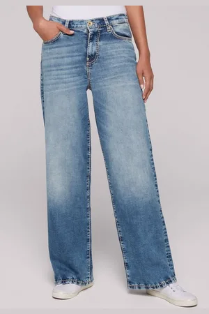 Soccx Regular-fit-Jeans mit breiten Nähten